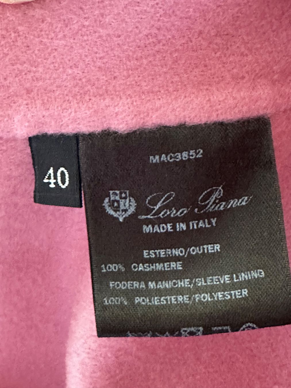 Loro Piana Cappotti: Loro Piana Kaschmir Mantel – Usato da Wollerau venduto da MX-TS 6