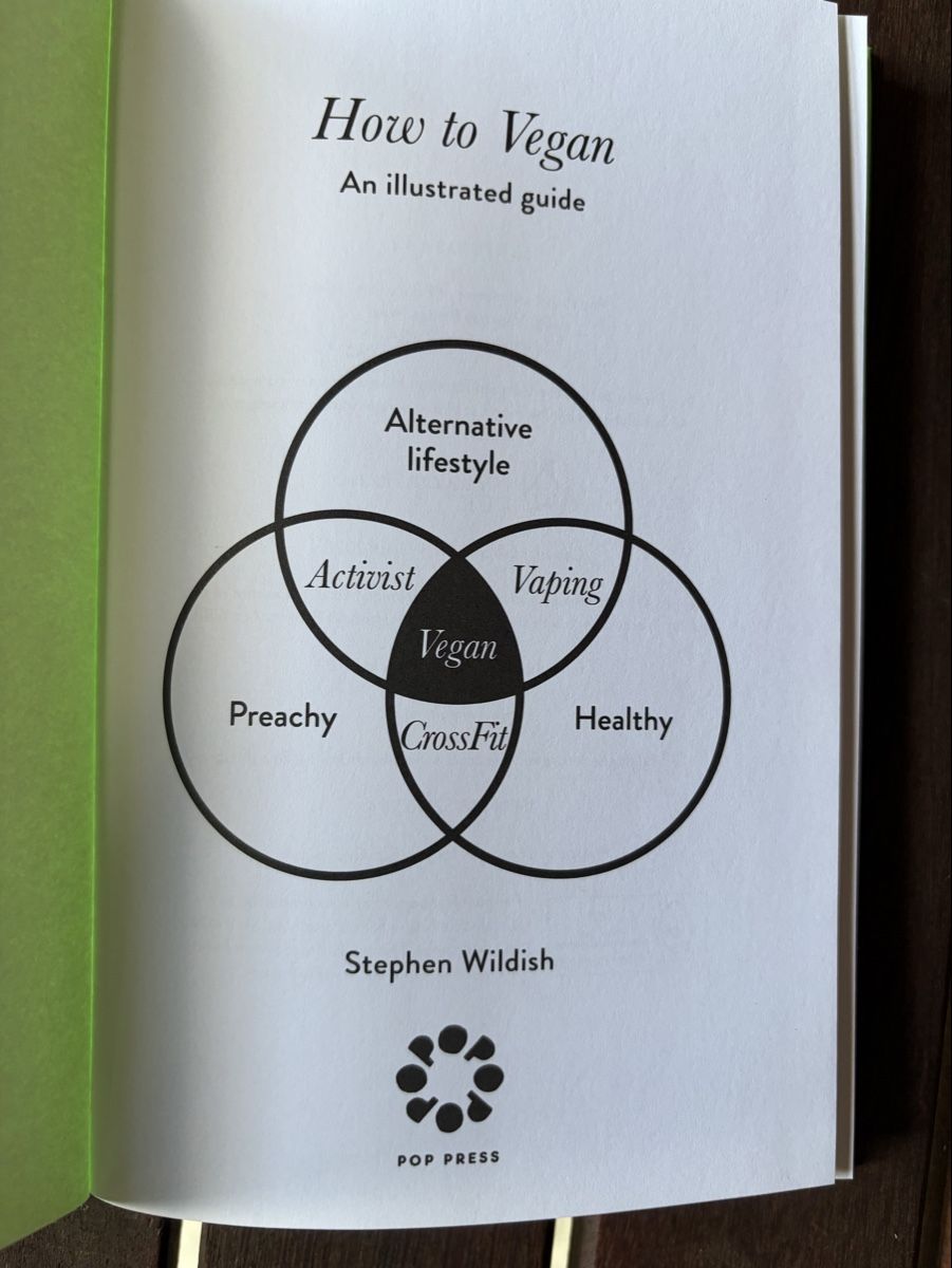 Libri: How to Vegan: An Illustrated Guide Stephen Wildish – Nuovo (secondo la descrizione) da Erlenbach ZH venduto da Ritschly 2