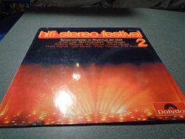 Schallplatte Hifi-Stereo Festival 2
