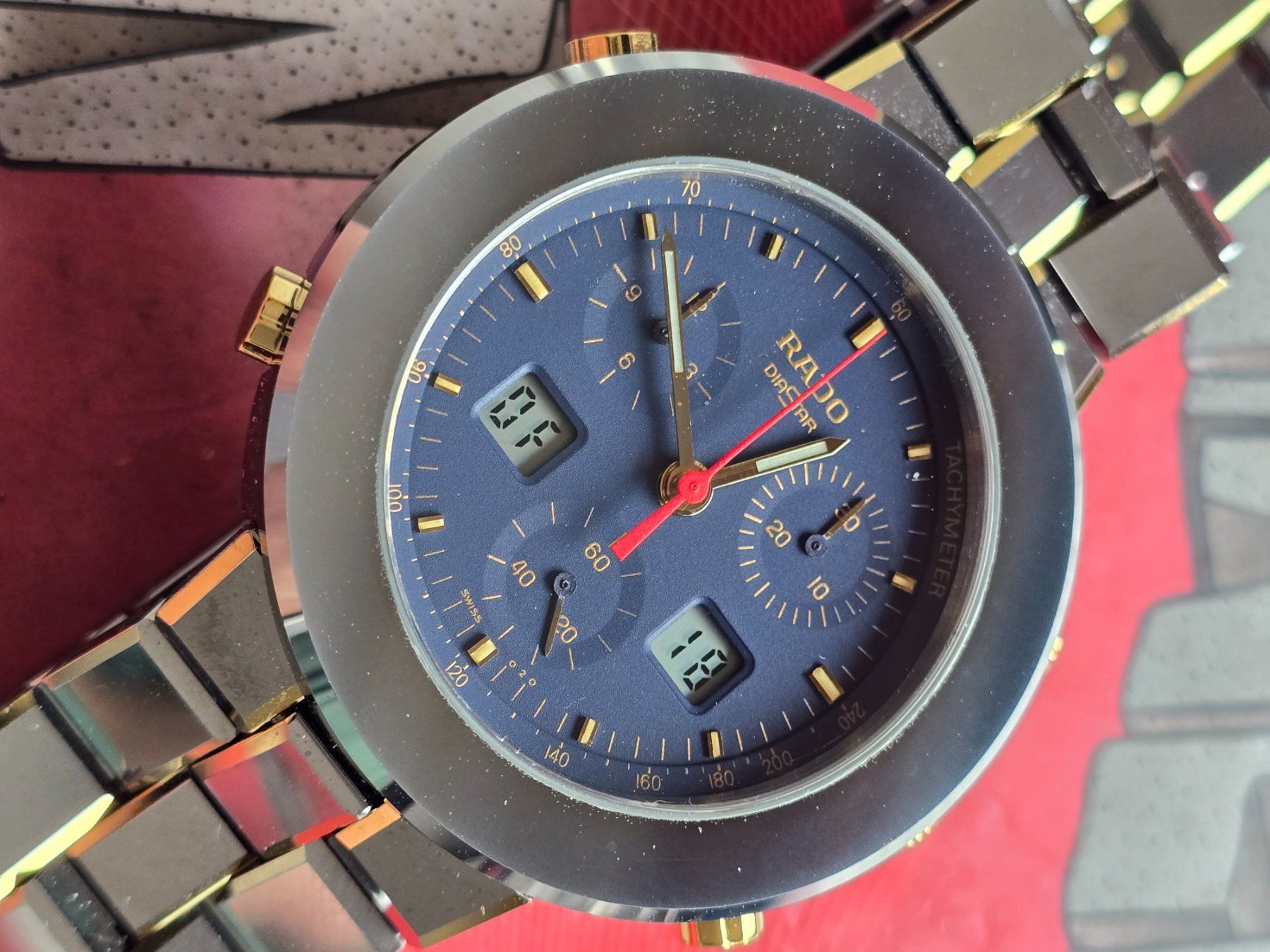 Rado Orologi: 205 Rado DiaStar Diamaster Date Chronograph TOP – Usato da Muri AG venduto da Corredor 9
