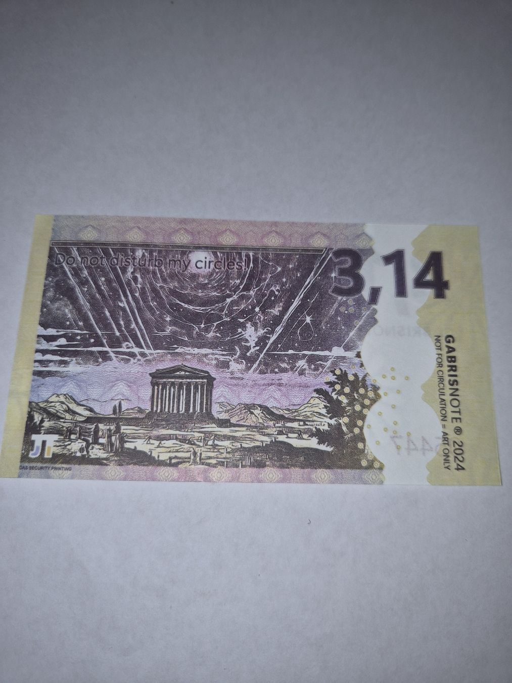 Banconote: Billet Commémoratif Archimèdes de Syracuse – Nuovo (secondo la descrizione) da Senèdes venduto da hen_fw8b 1