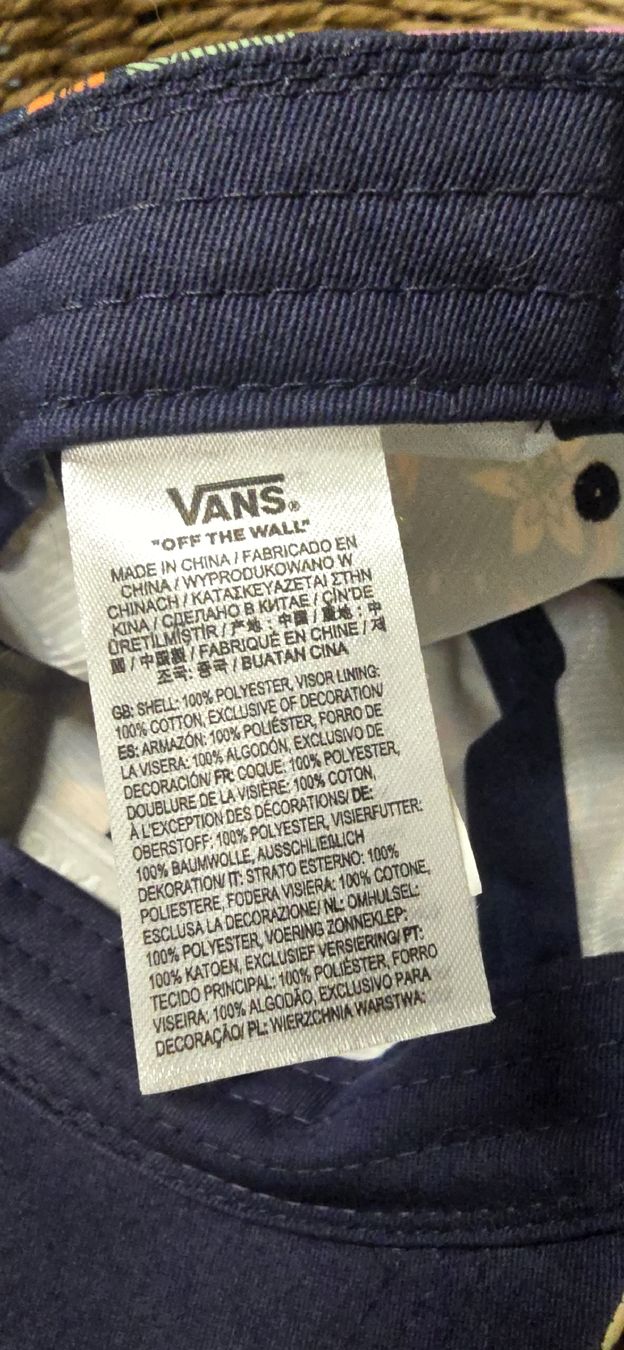 Altro in Moda donna: Vans Baseball Cap Blumenmuster blau mehrfarbig – Usato da Walde AG venduto da LuuMa 2