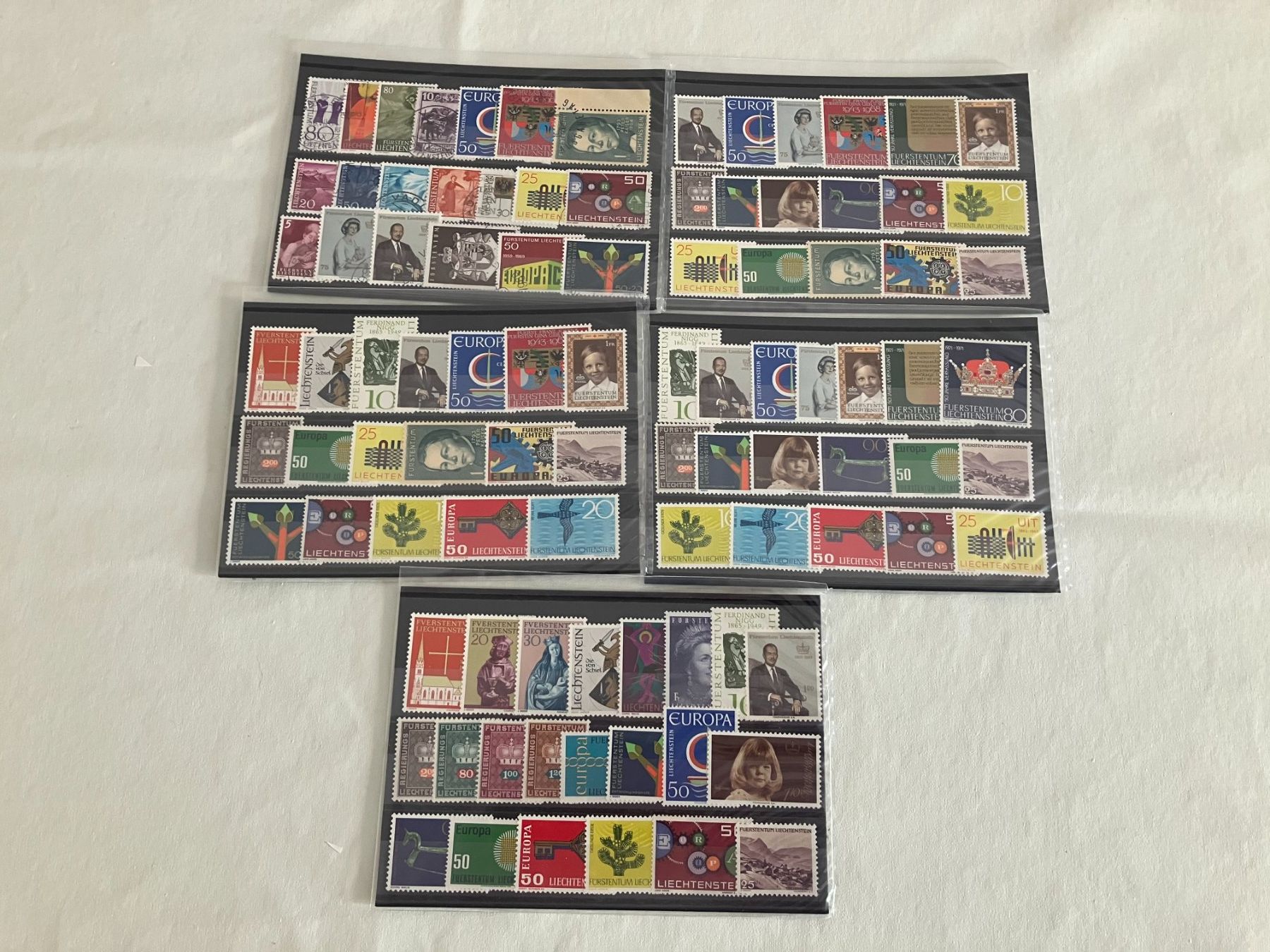 Tous les timbres: Sammlung Liechtenstein – D'occasion à Koblenz par Markenhimmel