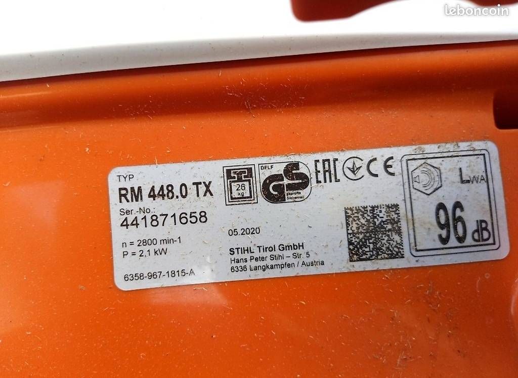 Rasenmäher: Tondeuse sthil rm448tx – Neu und originalverpackt aus Biel/Bienne von sli_mg2b 1