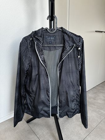 AJ Armani Jeans – leichte Windjacke / Regenjacke mit Kapuze