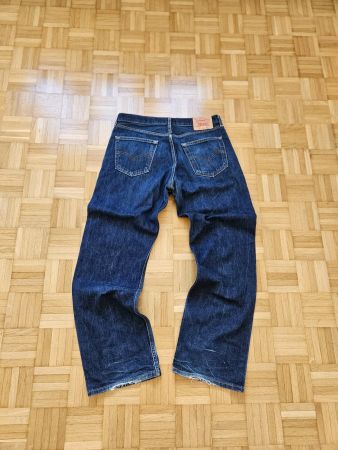 Levi's 508 Jeans W34 L32 - Dunkelblau, Regular Fit