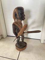Art Africain Statue Ancienne Guerrier Africain Massai Bois