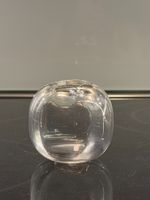 Vase Glas farblos Ballonform wohl Hald 30er Jahre Schweden