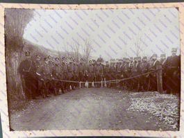 3 Photos Militaires & Internés Frontière Suisse 1914 WW1