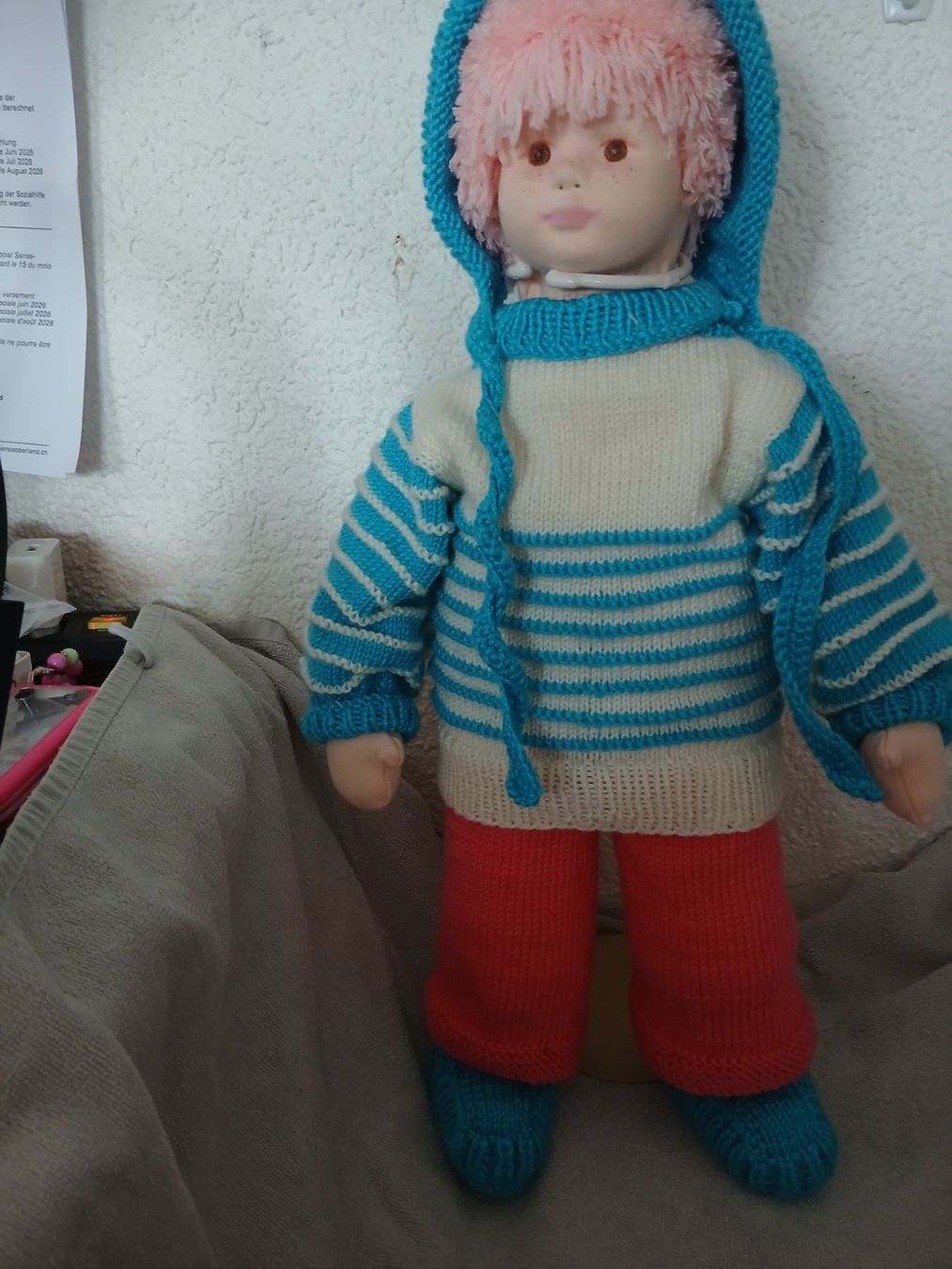 Puppen: puppe – Neu (gemäss Beschreibung) aus St. Silvester von Rosa-1964 1