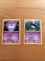 2 Pokemon Karten: Lampent & Litwick