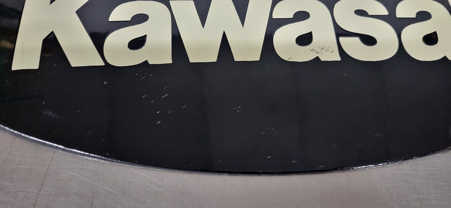 Kawasaki Insegne: Emailschild Kawasaki – Usato da Zürich venduto da timbuktu03 2