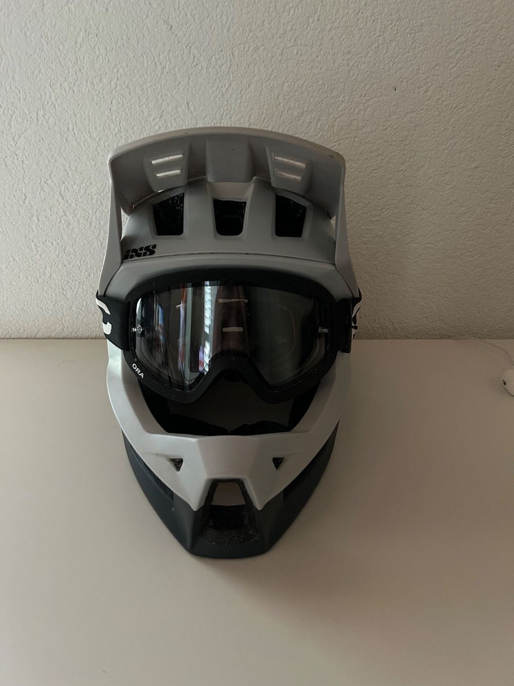 IXS Caschi: IXS Trigger FF Fullface-Helm inkl. POC Brille – Usato da Unterlangenegg venduto da Thl_2072 1