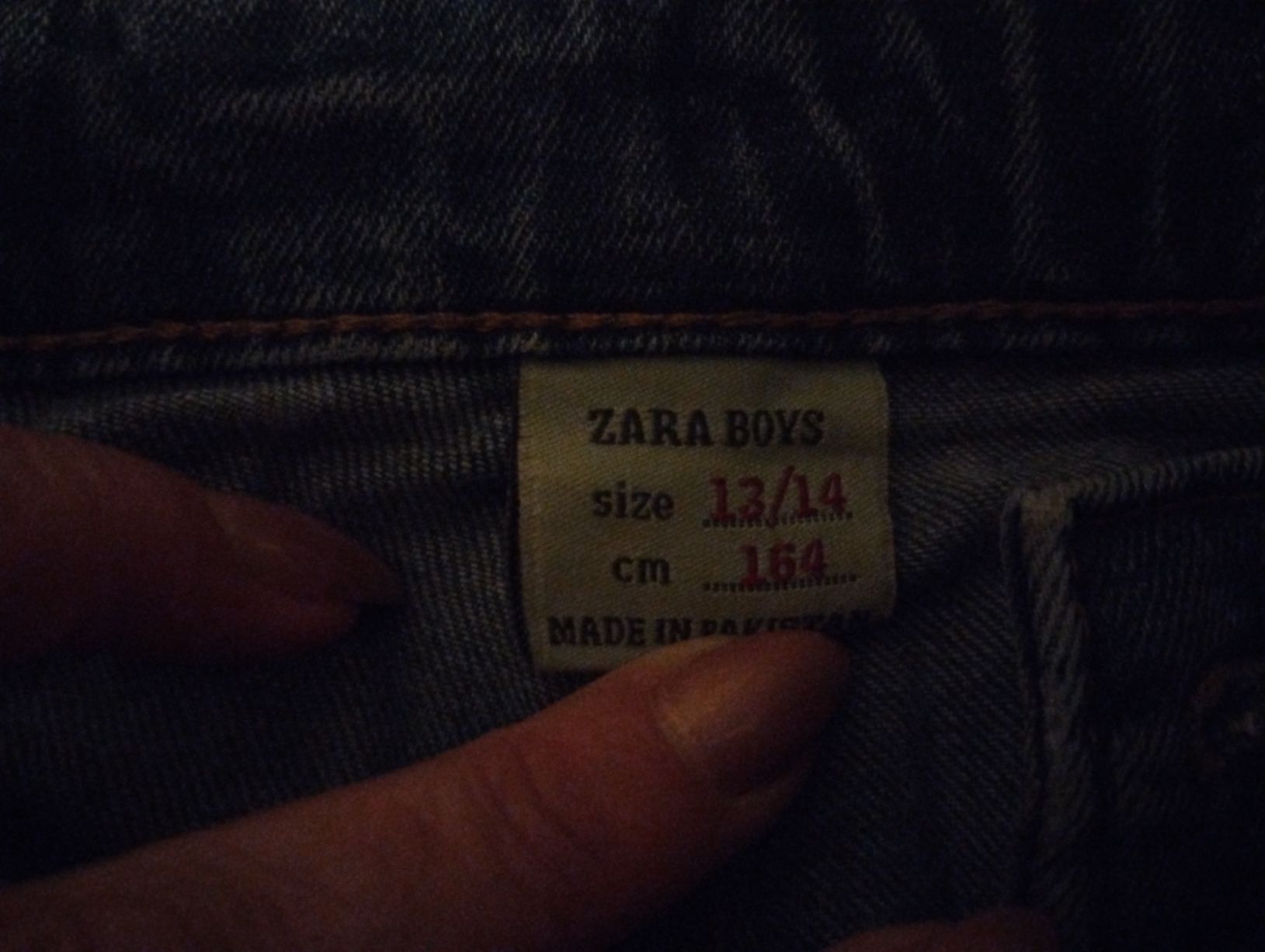 Pantaloni: ZARA BOYS Hose Gr :164 – Usato da Therwil venduto da Familie-family 1