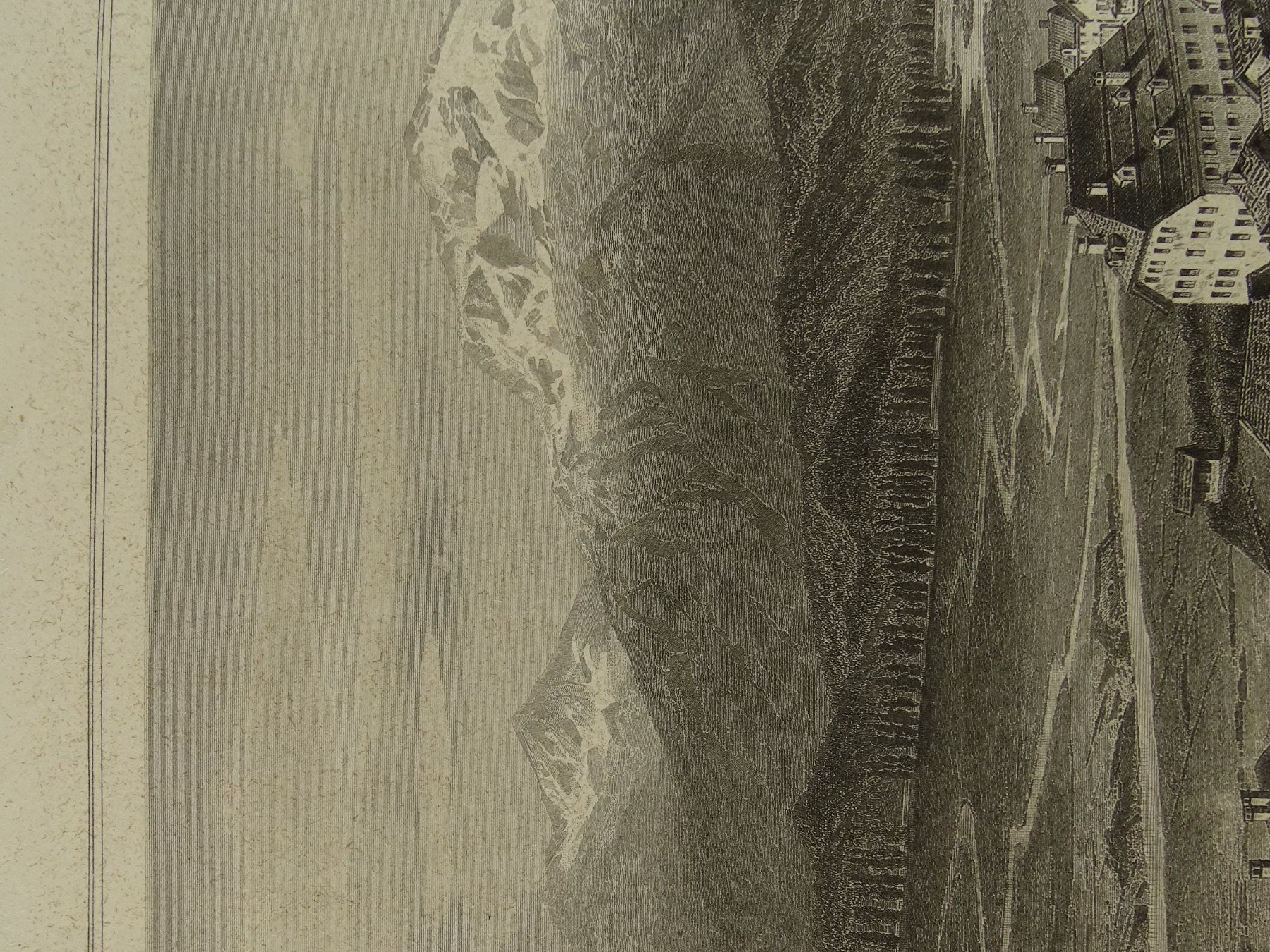 Incisioni: SAMADEN, STAHLSTICH NACH ROHBOCK 1870 – Usato da Grüningen venduto da Kartensammler 3