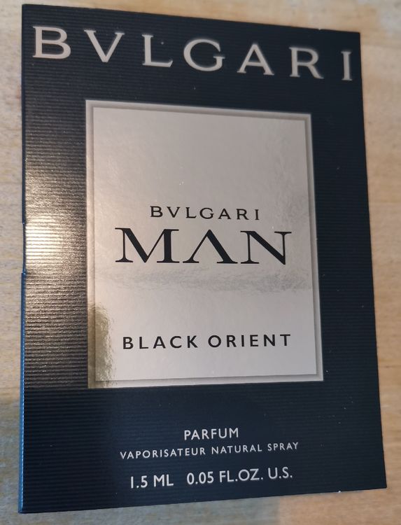 Bulgari Man Black Orient 1.5mL | Kaufen auf Ricardo