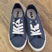 Fila Schuhe, Stoffschuhe, Gr. 38, Dunkelblau, Neu