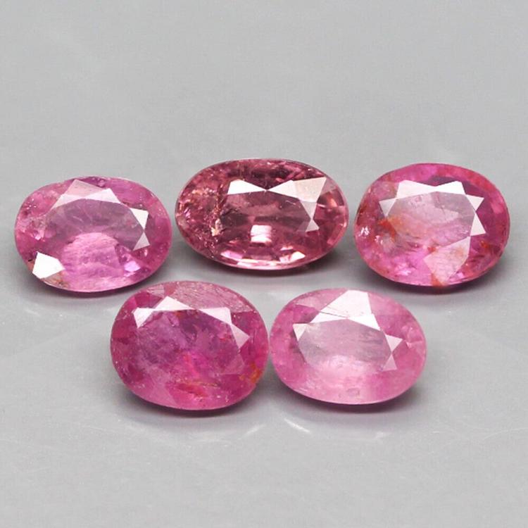 Vraiechte 110ct Ruby Lot 5pcs Kaufen Auf Ricardo