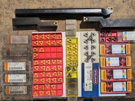3x Drehstahl / Wendeplattenhalter inkl. Platten (neu) MP088