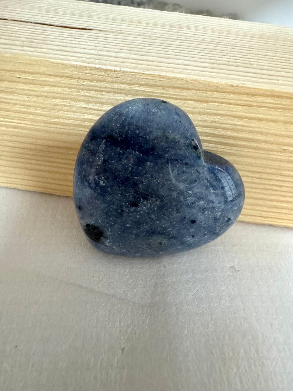 : Herz / Blauquarz – Neu (gemäss Beschreibung) aus Biberist von tl-schmuck 1