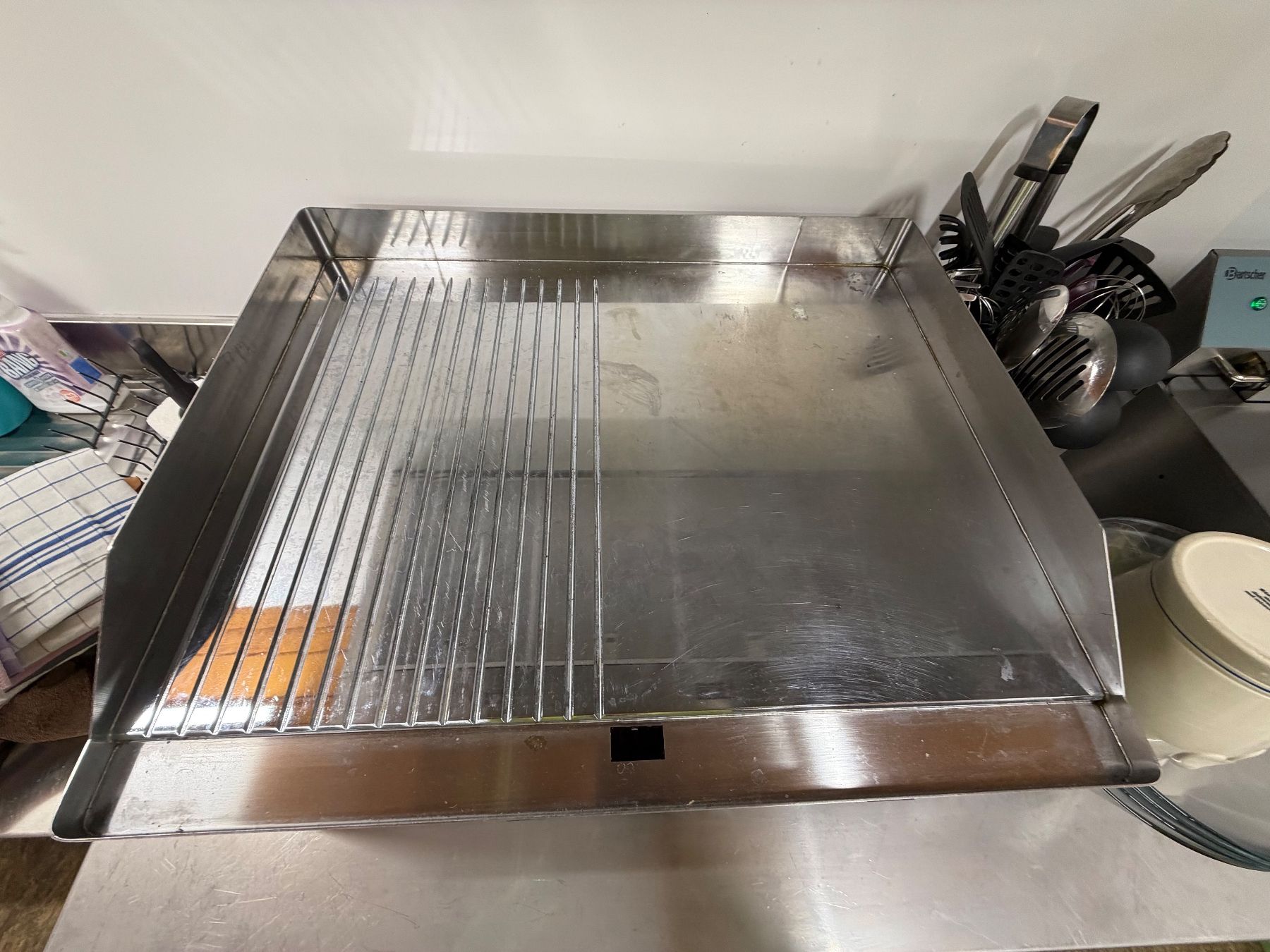 Grils: Plaque de cuisson professionnelle (Plancha) – Neuf (Voir description) à Villeret par JojololoX9 6