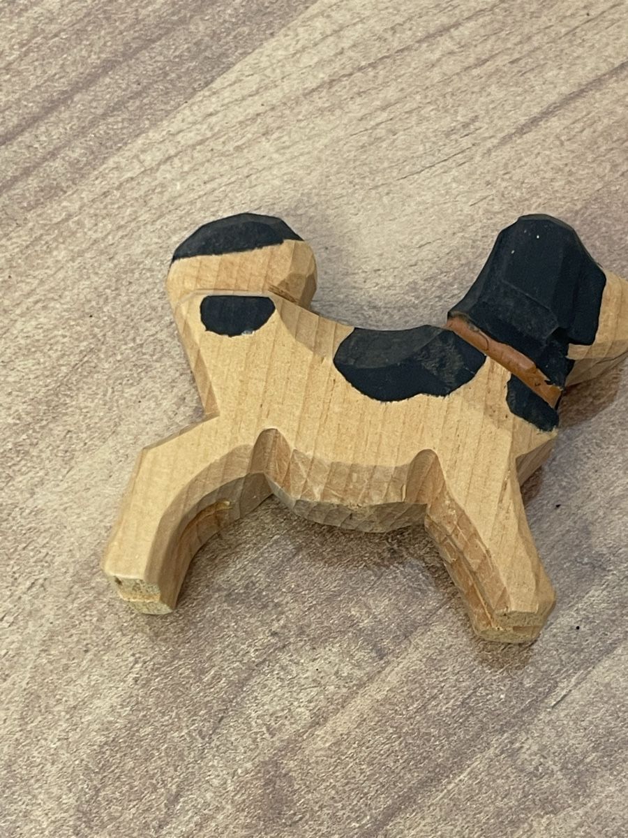 Figuren: Holzfigur Hund handgeschnitzt Grösse ca. 6cm – Gebraucht aus Schlieren von Norauro 7