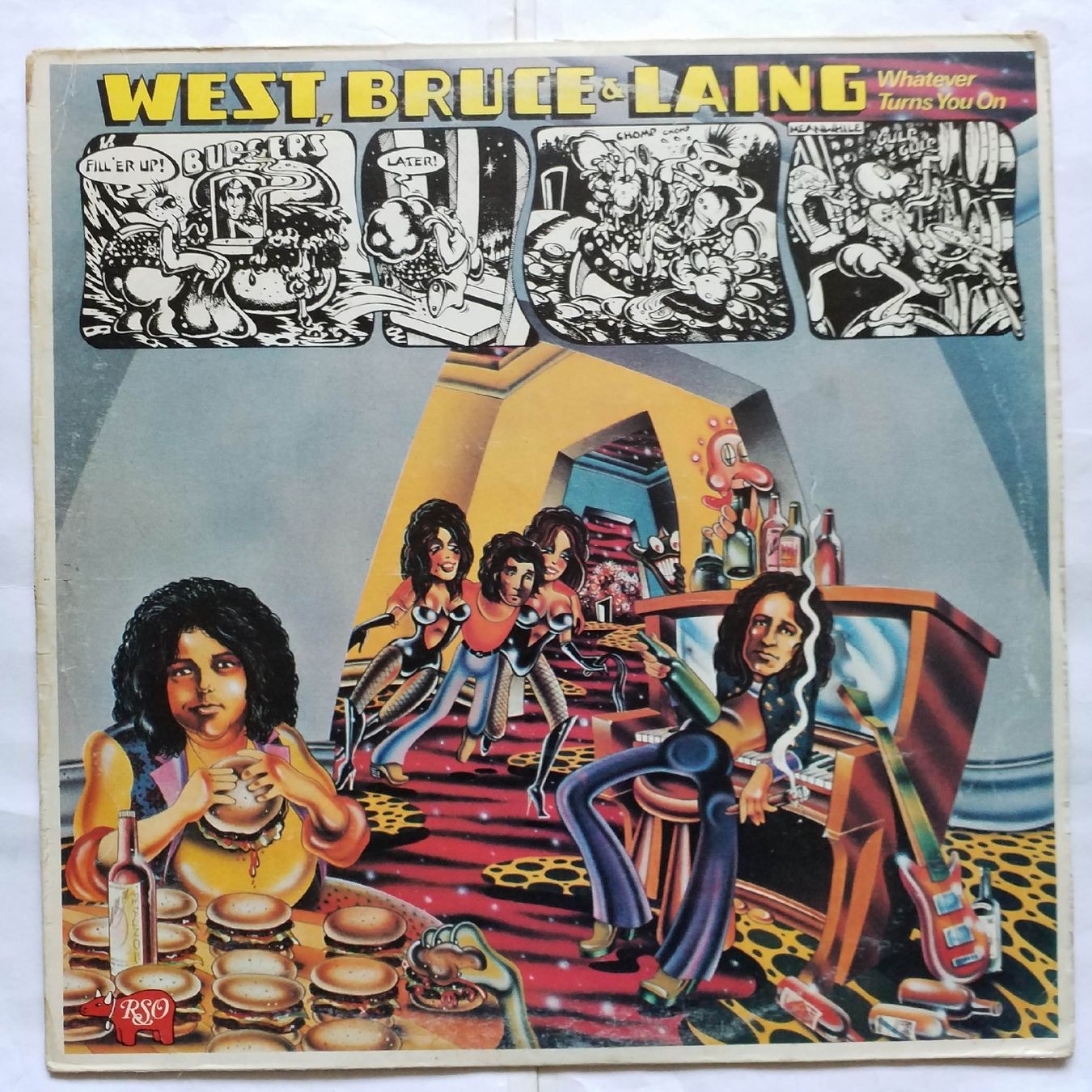 Schallplatten: WEST,  BRUCE & LAING : whatever .......... 1973 UK  +++++ – Gebraucht aus Yverdon-les-Bains von Jacotreut