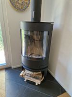 Kaminofen Skantherm Emotion M, schwarz, drehbar