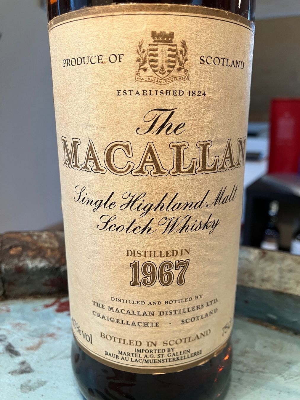 Macallan Spirituosen: Macallan 18 Years 1967 Sherry Wood – Neu und originalverpackt aus Aarwangen von concorde58 2