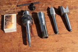 RÖHM Bohrfutter 0.5-8 mm MK1 Schaublin W20> MK1 + 2Teile MK1