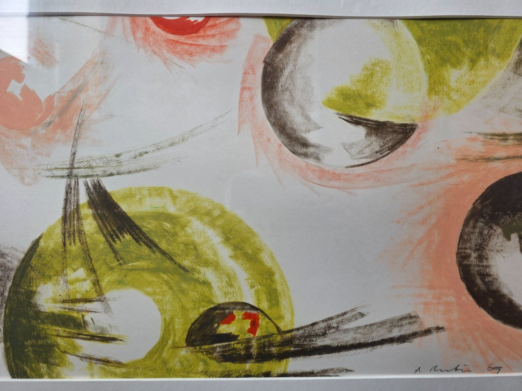 Gemälde: Fantasy Gemälde Bild sign. wohl A. Rubin 1969 – Gebraucht aus Walterswil BE von Lonitti 7