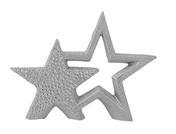Tutte le decorazioni: Stern Doppel aus Keramik 21cm – Nuovo e nell'imballaggio originale da Oensingen venduto da Liquidations-Shop