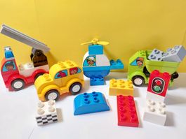 LEGO DUPLO 10886 Meine ersten Fahrzeuge, Bausteine  Komplett