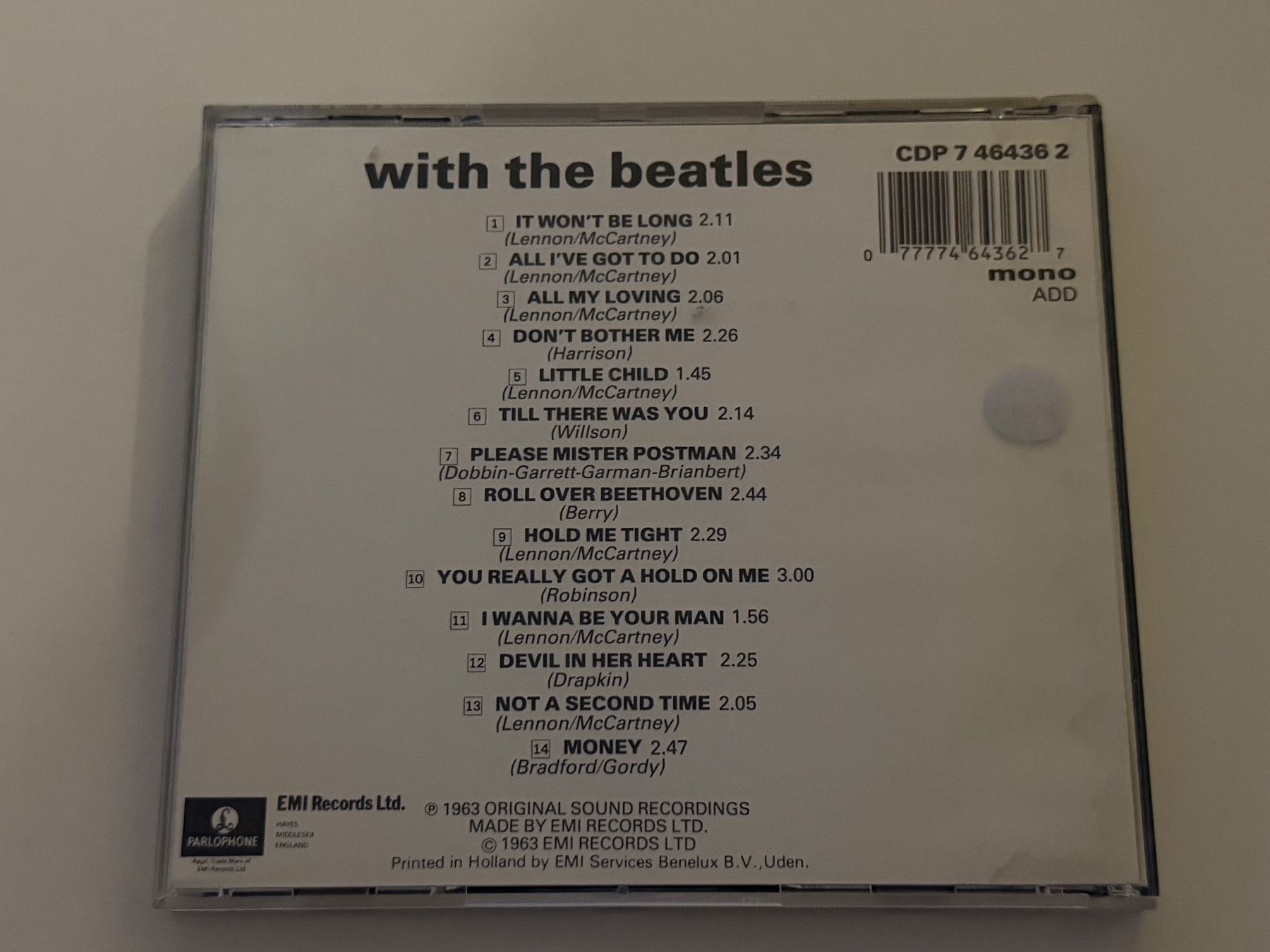 CDs: Beatles - With The Beatles – Gebraucht aus Altstätten SG von sheamus 1