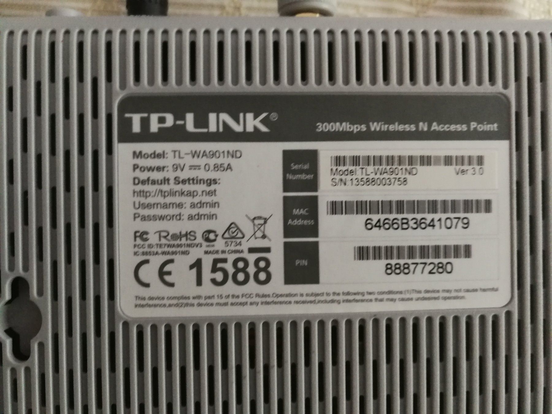 TP-Link Modems & Router: WLAN Wireless Router TP-Link – Gebraucht aus Zürich von SciTec 1