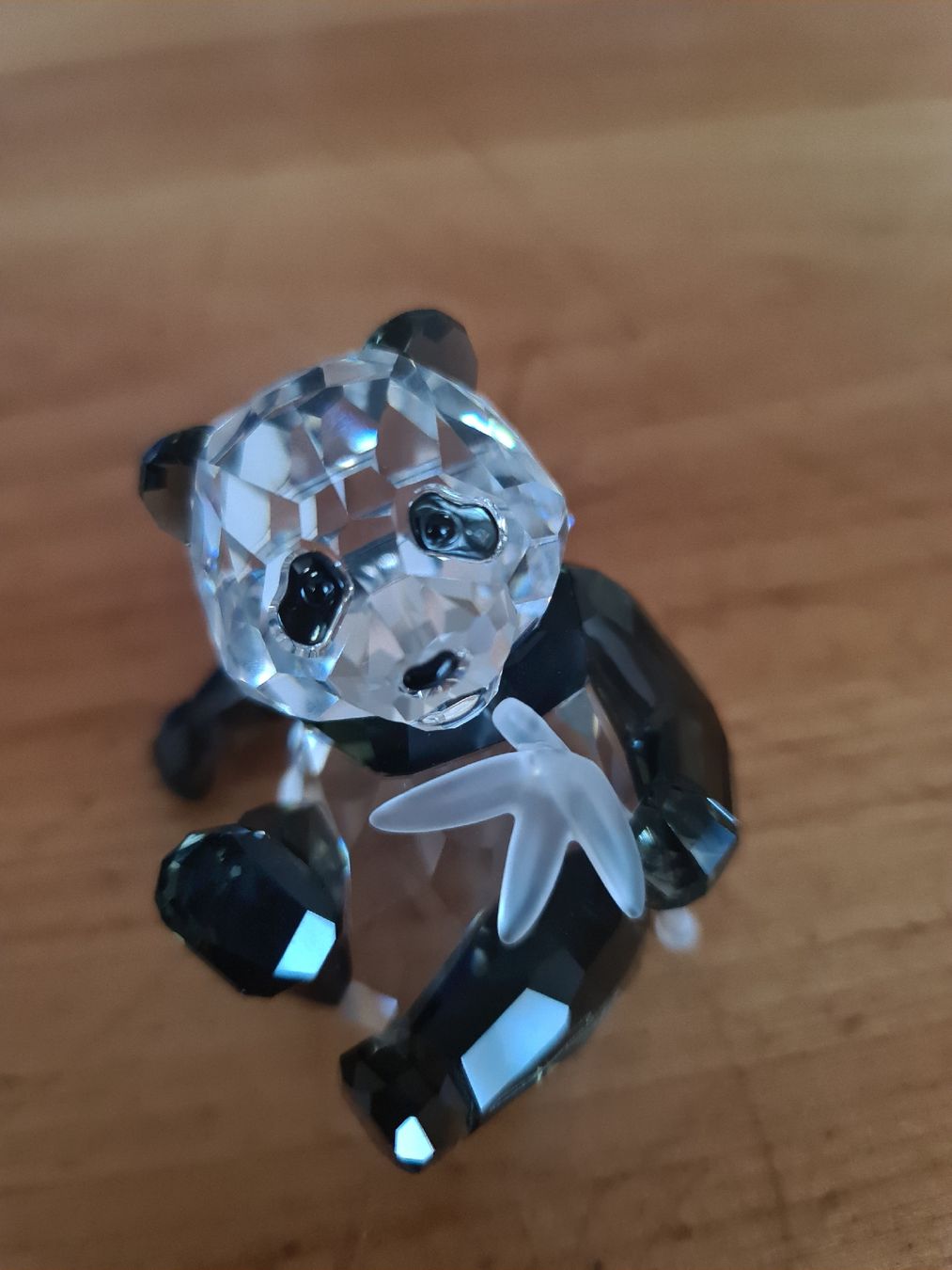 Swarovski Statuette: Swarovski Figur SCS Panda Originalverpackt  – Usato da henau venduto da Rockj 2