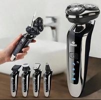 Elektrorasierer Herren Nass & Trocken Rotationsrasierer neu!