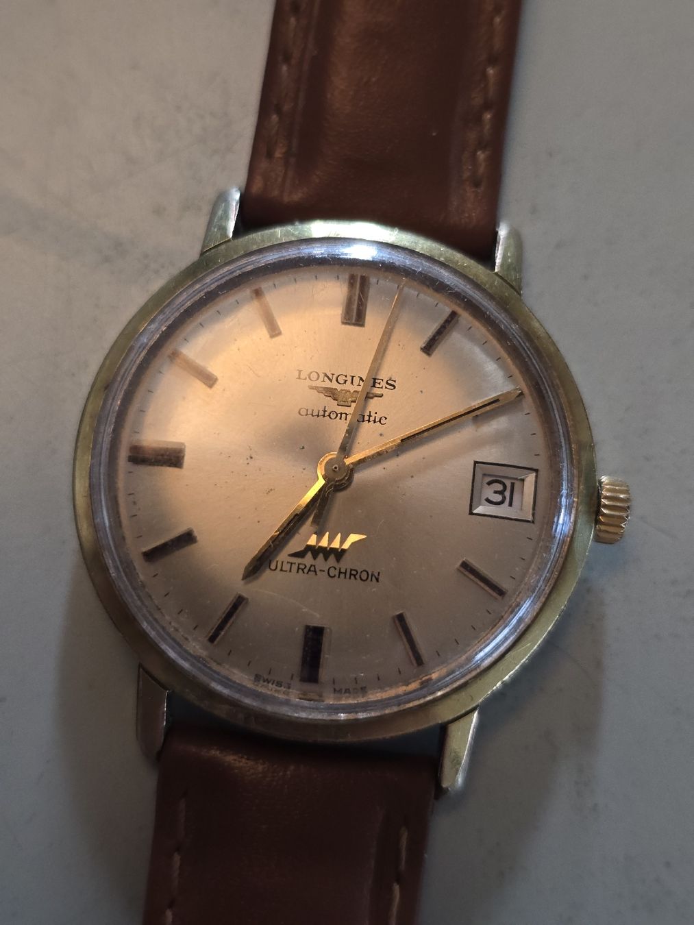 Longines Uhren: Longines ultra chron. Extra flat automatic 1950 – Gebraucht aus Satigny von Baazarbaron 6