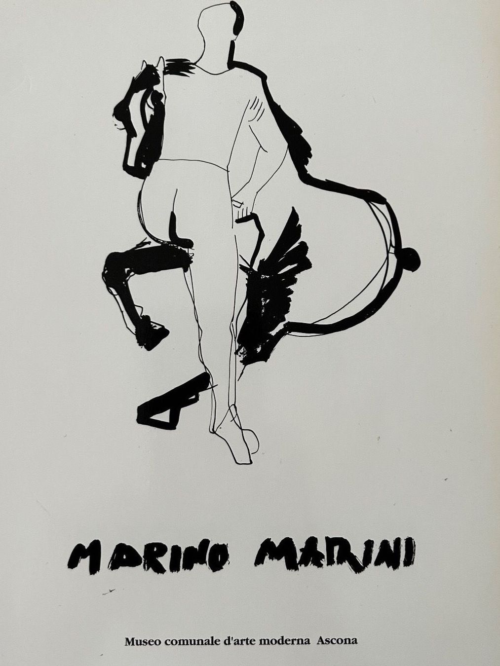 Bücher: Marino MARINI / Ascona : CAVALLO E CAVALIERI – Gebraucht aus Zürich von Coffeetable88