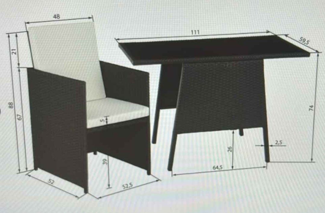 Set tavolo e sedie: Gartentisch mit 4 Stühle – Usato da Winterthur venduto da rsi_mcg9 7