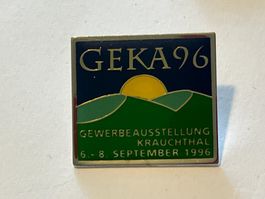 1 Pin Geka 1996 Gewerbeausstellung Krauchthal 