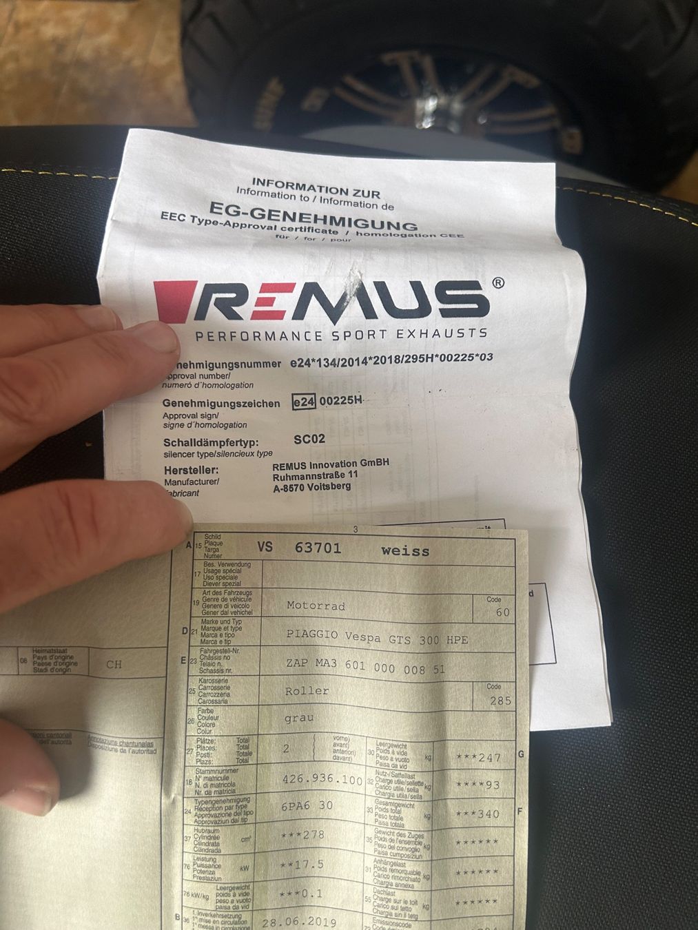 Piaggio Scooter: Vespa GTS 300 HPE Super Tech – Nuovo (secondo la descrizione) da Glis venduto da maf_ph9k 8