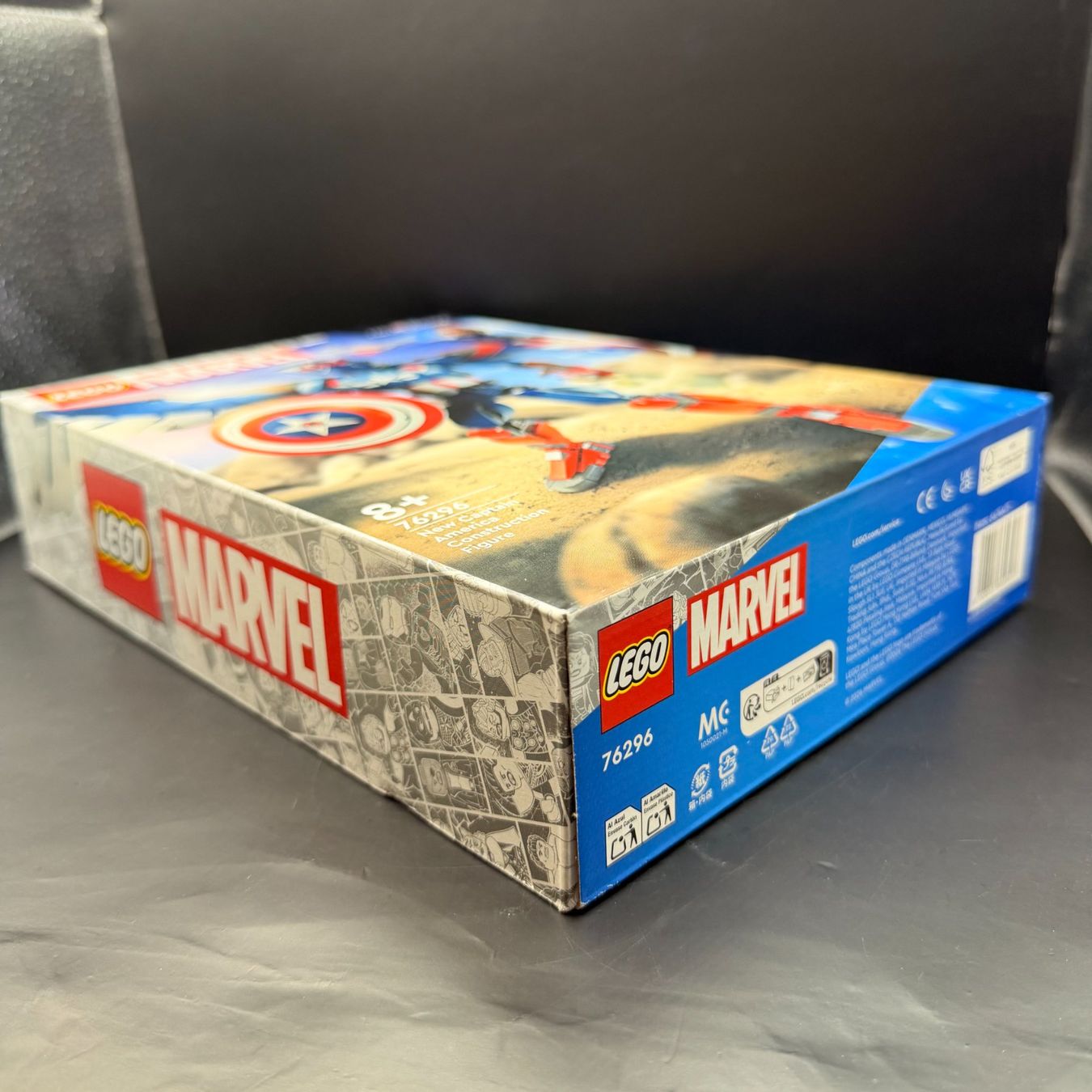Lego Kit di costruzioni: LEGO 76296 Captain America Figur – Nuovo (secondo la descrizione) da Düdingen venduto da Nerdworld 3