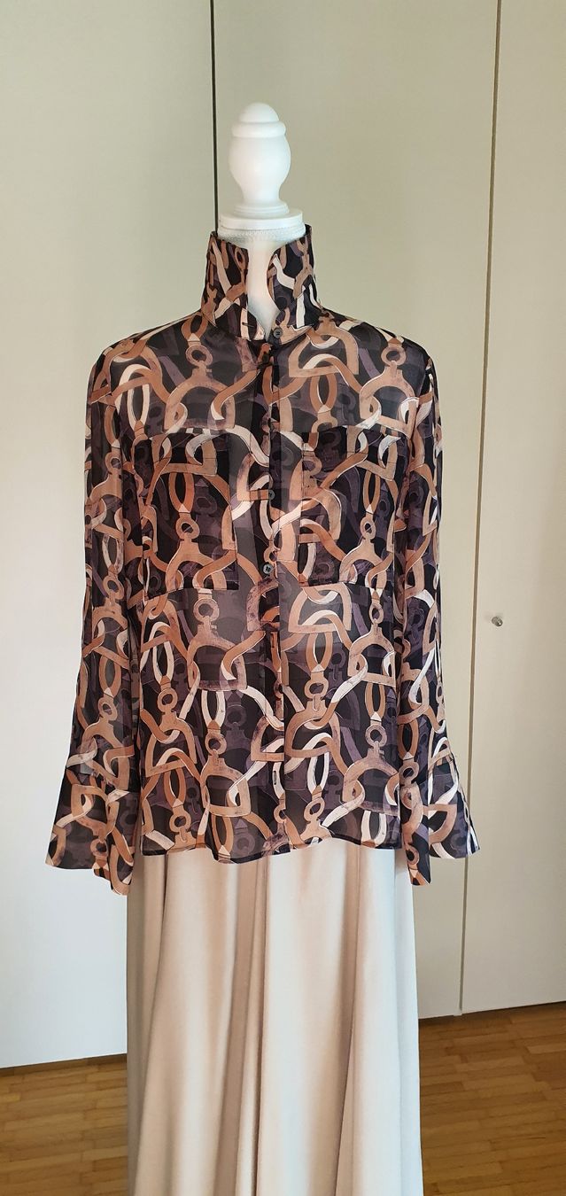 Luisa Cerano Camicette: Luisa Cerano Seidenbluse – Nuovo (secondo la descrizione) da Basel venduto da Kristal4