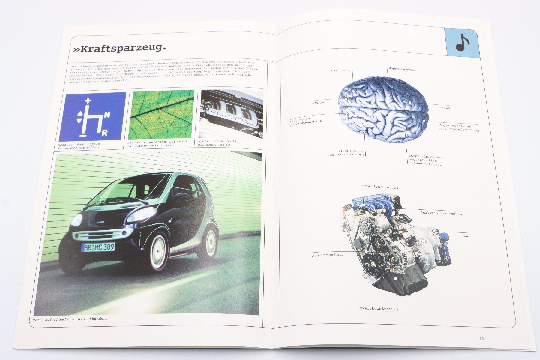 Documenti: Smart City Coupe 1998 Prospekt – Usato da Bühl b.Aarberg venduto da Collectorpassions 7