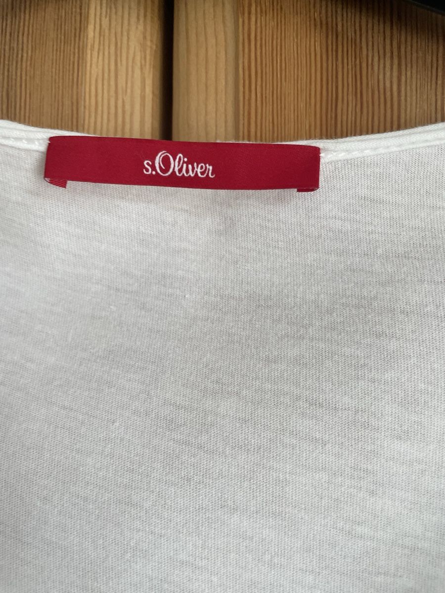 S.Oliver T-shirt: Weisses Shirt Gr M S. Oliver  – Usato da Rüti ZH venduto da kar_xx9l 1