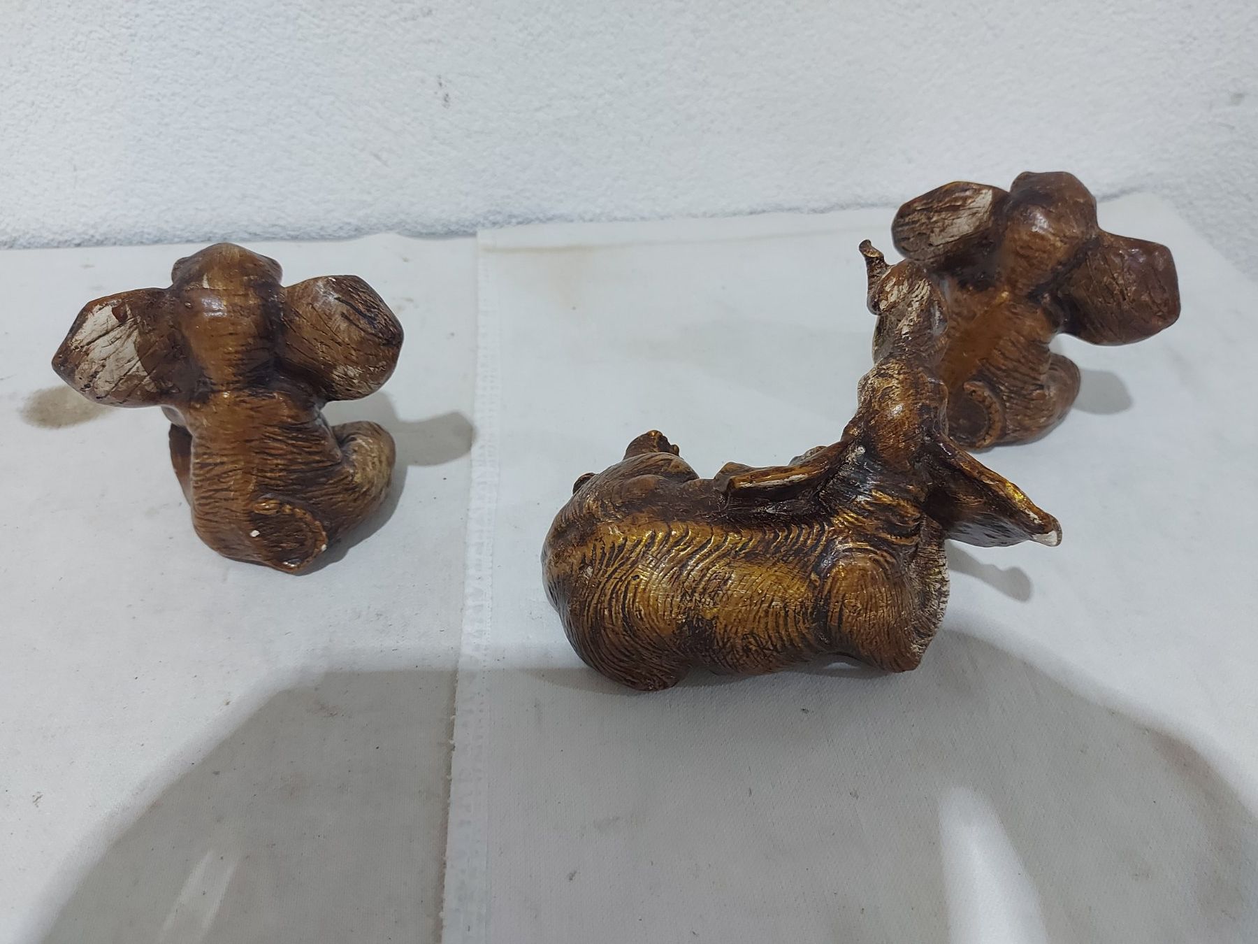 Figurines: 3er Set  Elefantenfiguren; Deko-Elefanten – D'occasion à Rheinau par profitronic.shop 4