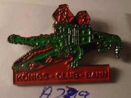 1 Königs Club Bahn Krokodil Pin Rarität! (A229)