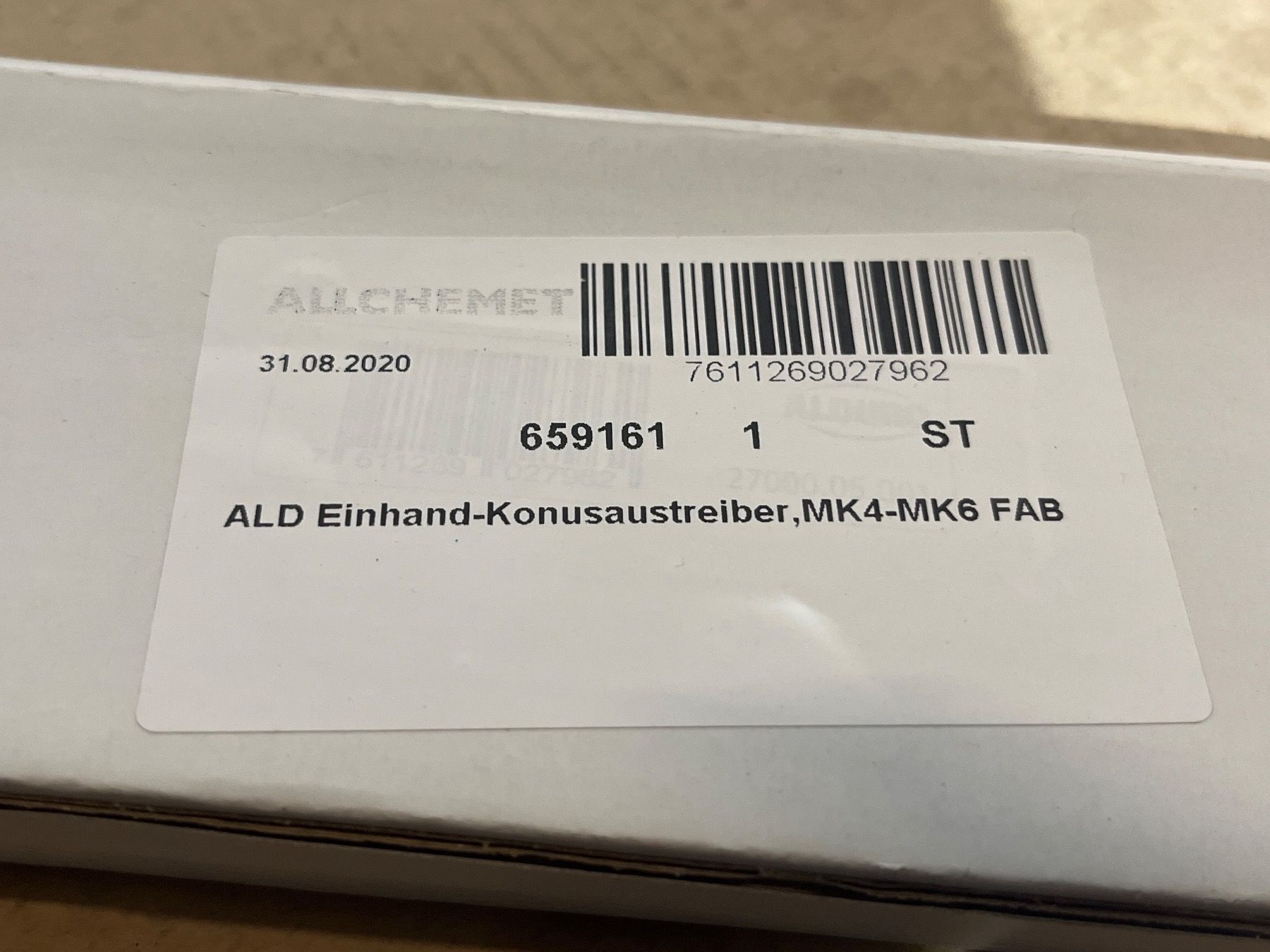 Tutti gli attrezzi: Alduro Einhand Konusaustreiber MK4-MK6 – Nuovo e nell'imballaggio originale da Tann venduto da Mad_less 2