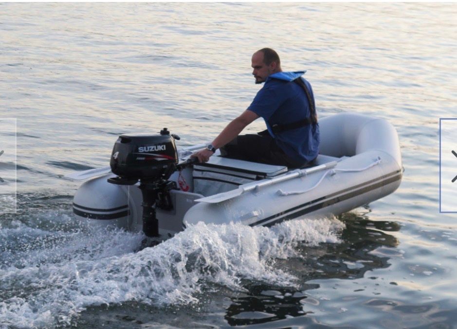 Barche: Superleichtes Schlauchboot mit Badeleiter – Nuovo e nell'imballaggio originale da Luzern venduto da bdu_msh5